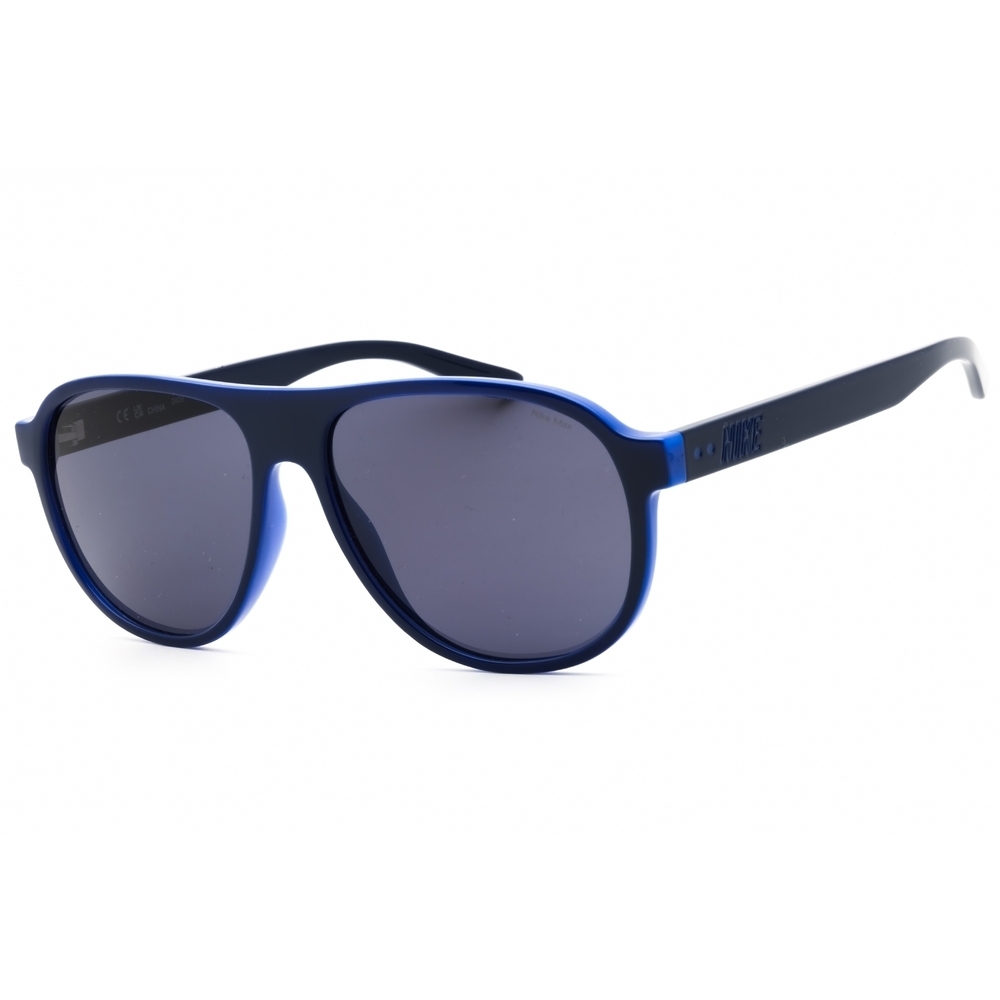 NWT Nike VINTAGE ICON IB3679X Blue Void Oval 59mm Sunglasses